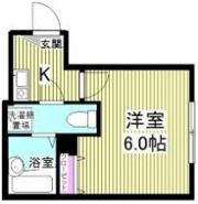 リバーサイド滝頭B棟の間取り画像