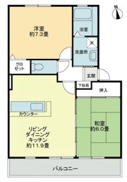 クレアール・ノグチの間取り画像