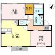 アムールミツヤの間取り画像