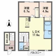 curar・Sの間取り画像