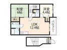 ビレッジ住岡 Bの間取り画像