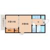 平和マンション上杉の間取り画像
