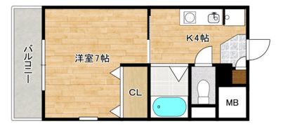 サンコート古江の間取り画像