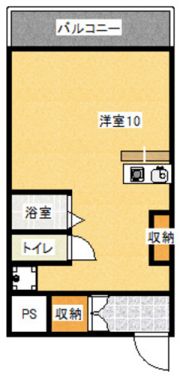 ウィンディア舟入南の間取り画像