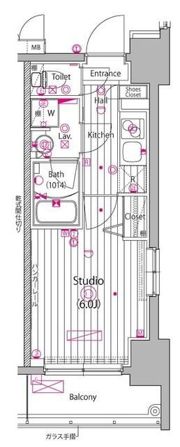 ガーラ・グランディ川崎榎町の間取り画像