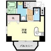 クレイドル上町IIの間取り画像