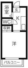 プラージュⅡの間取り画像