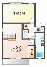 エメロードBの間取り画像