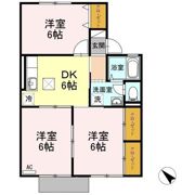 ガーデンヴィレッジ B棟の間取り画像
