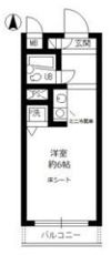 ビクセル武蔵関の間取り画像