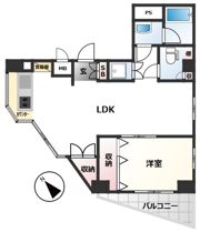 グランフォークスⅠ鷹翔の間取り画像