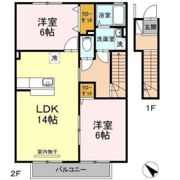 ウェルス17の間取り画像