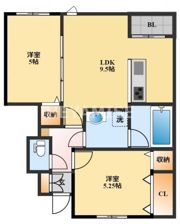 LUCASAⅡの間取り画像