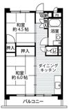 ビレッジハウス向台タワー1号棟の間取り画像