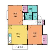 クオーレ新橋の間取り画像