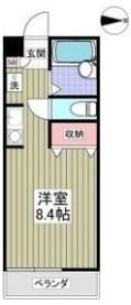 ロックハイツ1の間取り画像