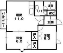 エクセレンスの間取り画像