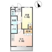 グリーンビュー井山の間取り画像