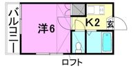 プリオール中村の間取り画像