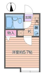 ソレーユ船堀の間取り画像