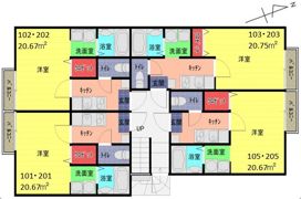 ヴィラート上福岡の間取り画像