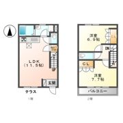URBAN DELIGHT（アーバン ディライト）の間取り画像