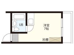 パークサイドなかむらの間取り画像