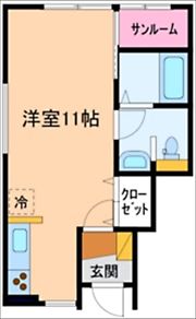 セシボン17の間取り画像