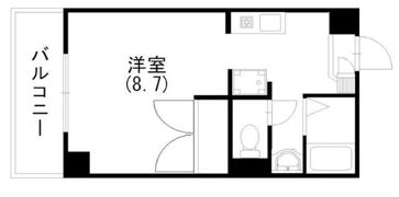 クリエイトダイアナⅠの間取り画像