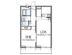 レオパレス翔の間取り画像