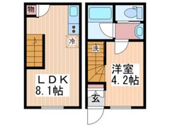 Casa Cozy 隅の浜の間取り画像