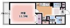フェリーチェ古川橋の間取り画像