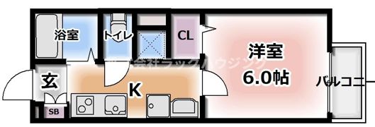 旭ハイツの間取り画像
