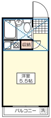 Eddy三鷹の間取り画像