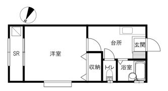 アビタシオンⅡの間取り画像