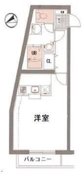 菱和パレス高輪壱番館の間取り画像