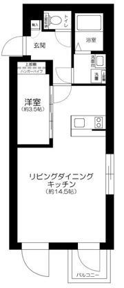 Le Nid 日本橋の間取り画像
