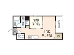 MOVE旭園NORTHの間取り画像
