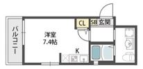ワコーレヴィータ神戸中山手の間取り画像