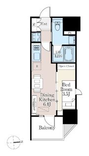 ザ・ライオンズフォーシア町屋の間取り画像