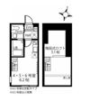 ハーミットクラブハウスクエストサークルの間取り画像