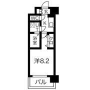 エスプレイスOSAKAベイシティの間取り画像