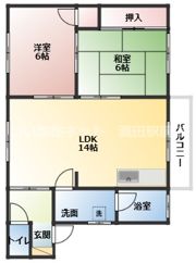 ウェルビレッヂ瀬田の間取り画像