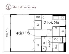 メゾンdeダイエーの間取り画像