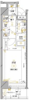 レアライズ錦糸町の間取り画像