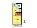 スターゲイツ弘明寺3号棟の間取り画像