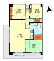鶴見ハイタウンの間取り画像