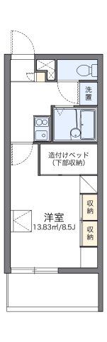 レオパレスYOGIの間取り画像