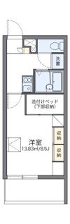 レオパレスYOGIの間取り画像