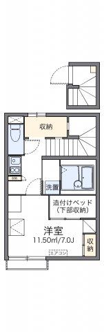 レオパレスシュガーハイムの間取り画像